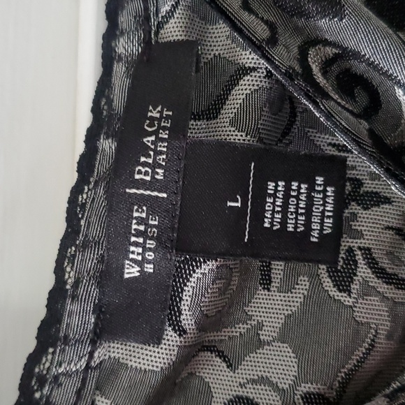 Grey and Black Top - Picture 3 of 4